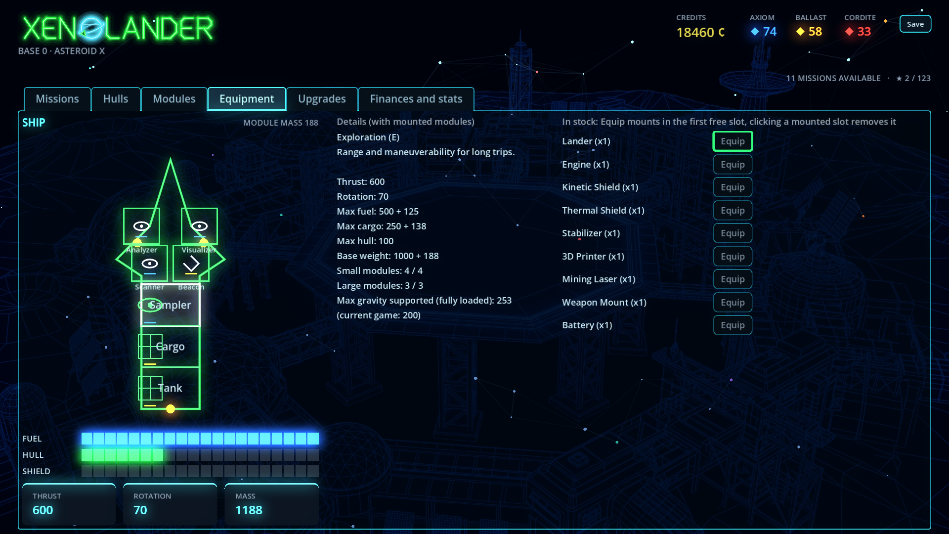 Xenolander: First Contact 3
